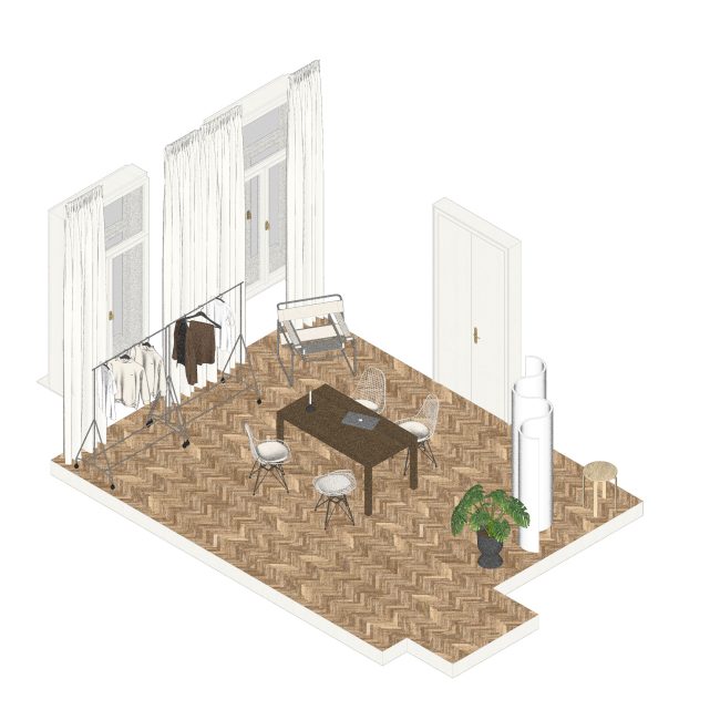 Palackeho byt a atelier-axo